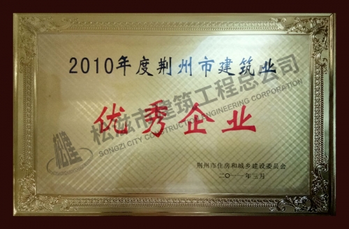 2010优秀企业